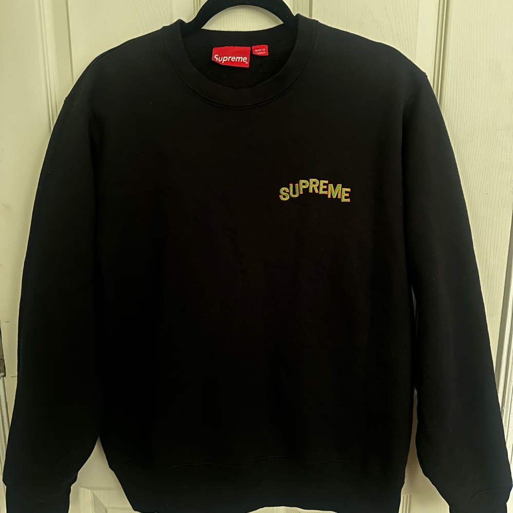 Supreme Black Sweatshirt